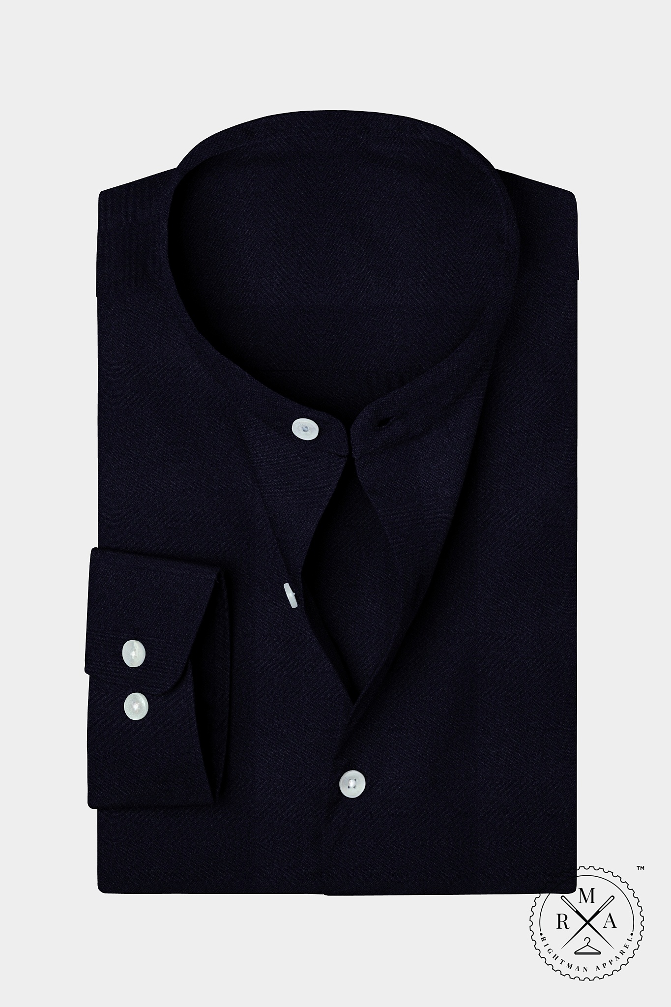 Royal Blue Satin Shirt SH347